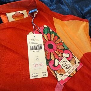 Farm Rio Colorful Mesh Dress